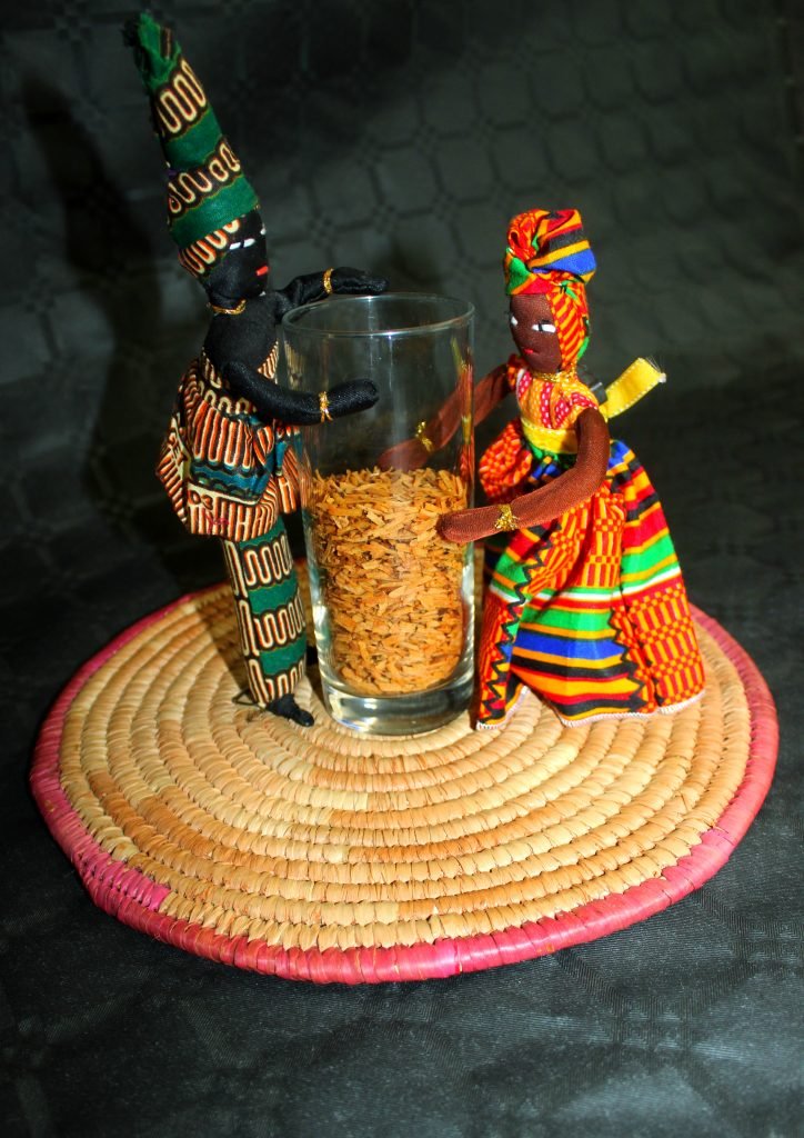 Poupées africaines en cuisine !